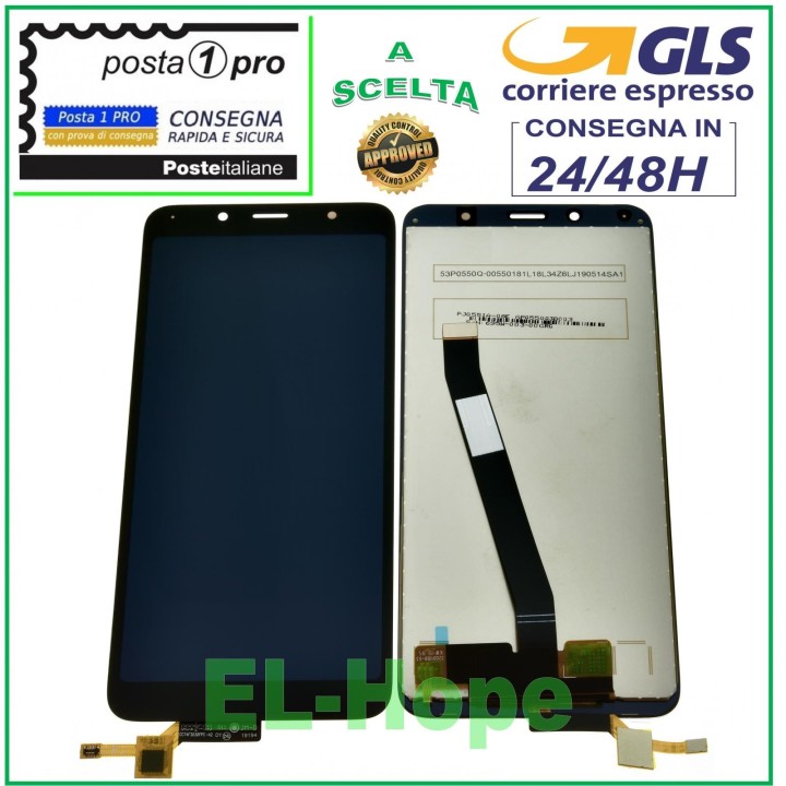 LCD DISPLAY FOR XIAOMI REDMI 7A M1903C3EG M1903C3EH TOUCH SCREEN BLACK GLASS