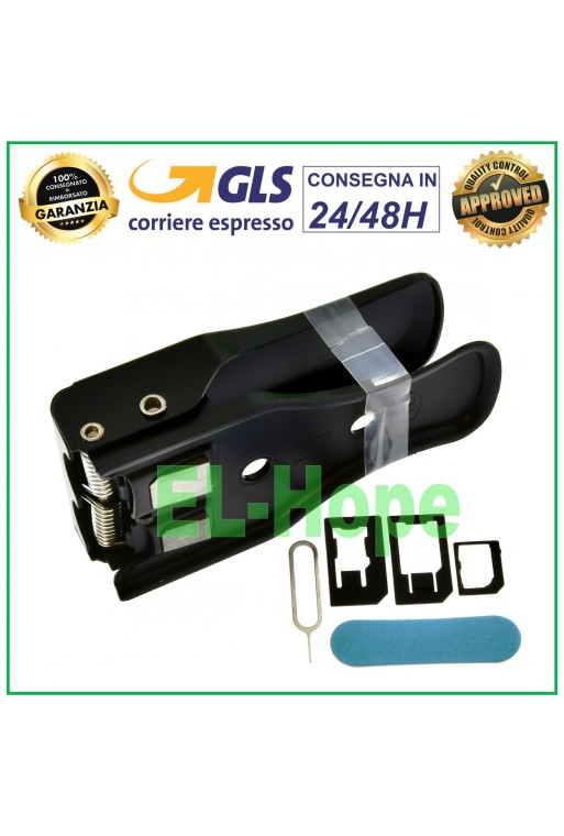 DUAL CUTTER SIM CARD CUTTER TO MICRO AND NANO SMARTPHONE ADAPTER KIT
