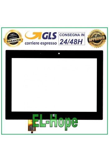 TOUCH SCREEN GLASS MEDIACOM WINPAD 8.9 M-WPW910 M-WPW911 M-WPW912 ORIGINAL BLACK