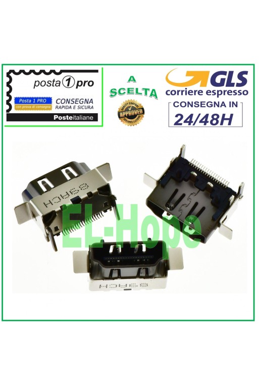 HDMI PORT INPUT CONNECTOR SOCKET REPLACEMENT FOR XBOX ONE X CONSOLE 