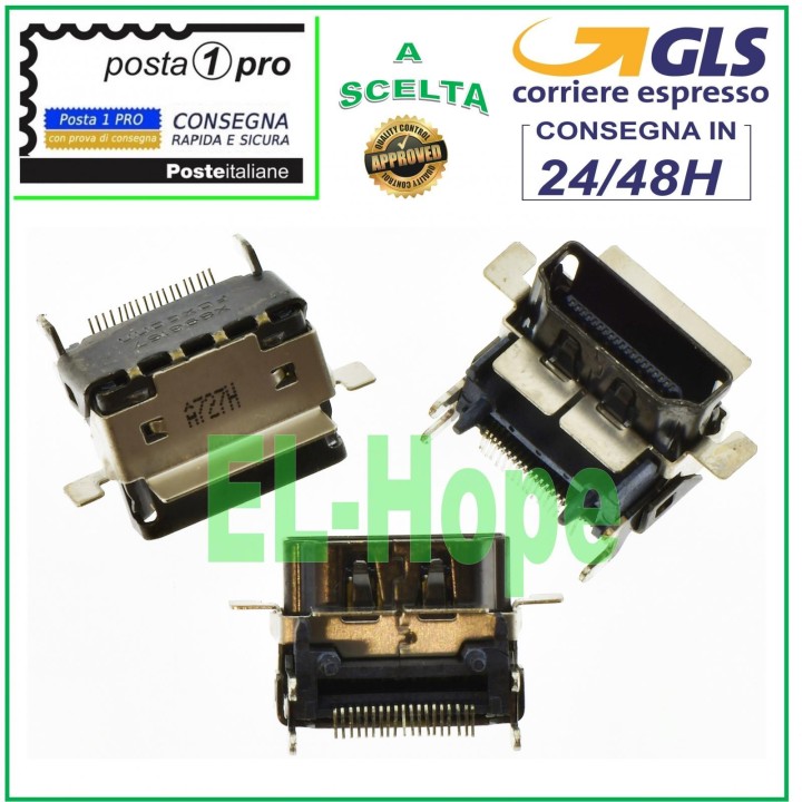 HDMI PORT INPUT CONNECTOR SOCKET REPLACEMENT XBOX ONE S SLIM CONSOLE