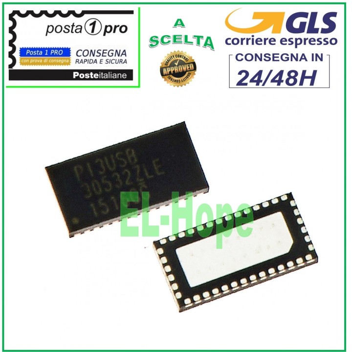 CONTROL CHIP IC P13USB PI3USB BGA PCB AUDIO VIDEO CONTROL FOR NINTENDO SWITCH