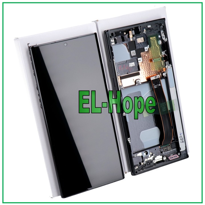 ORIGINAL DISPLAY SAMSUNG NOTE 20 ULTRA 5G SM-N985 N986 TOUCH BLACK GH82-23622A