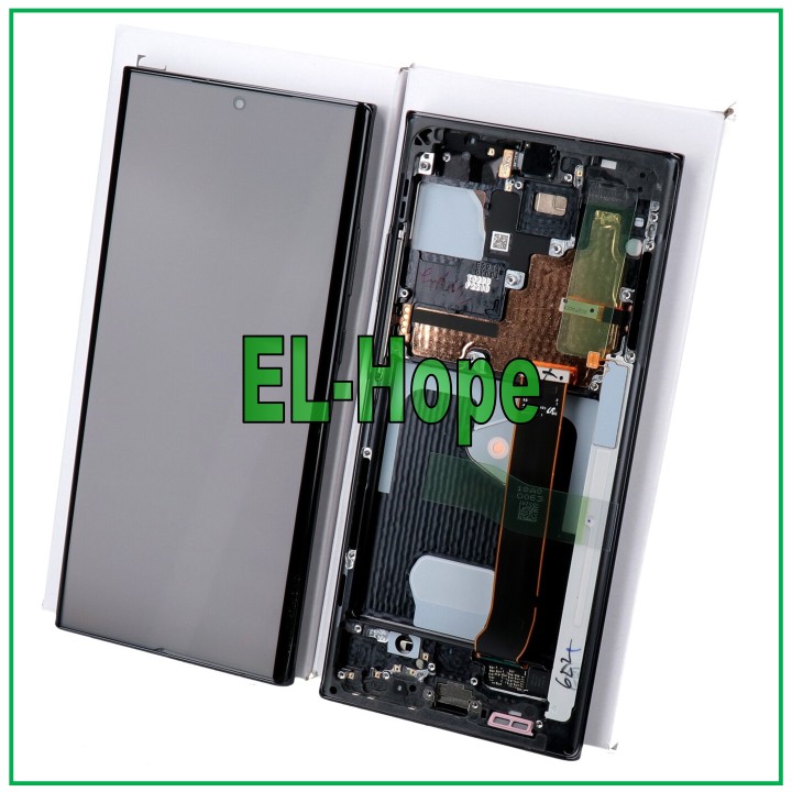 ORIGINAL DISPLAY SAMSUNG NOTE 20 ULTRA 5G SM-N985 N986 TOUCH BLACK GH82-23622A