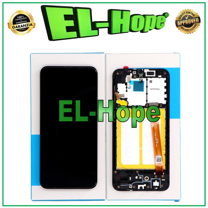 DISPLAY + ORIGINAL EQUAL FRAME SERVICE SAMSUNG GALAXY A20E SM A202F TOUCH SCREEN