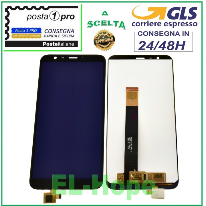 LCD DISPLAY FOR MEIZU M8C M908L M810H M810L TOUCH SCREEN GLASS SCREEN 5.45 BLACK