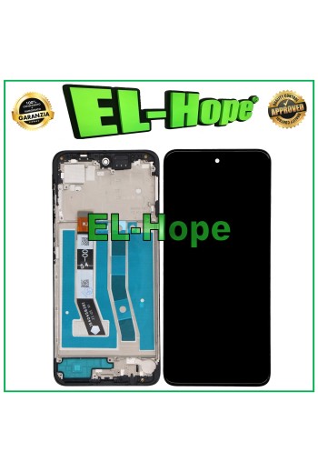 LCD DISPLAY + FRAME FOR MOTOROLA MOTO G54 XT-2343 XT234 TOUCH SCREEN BLACK GLASS