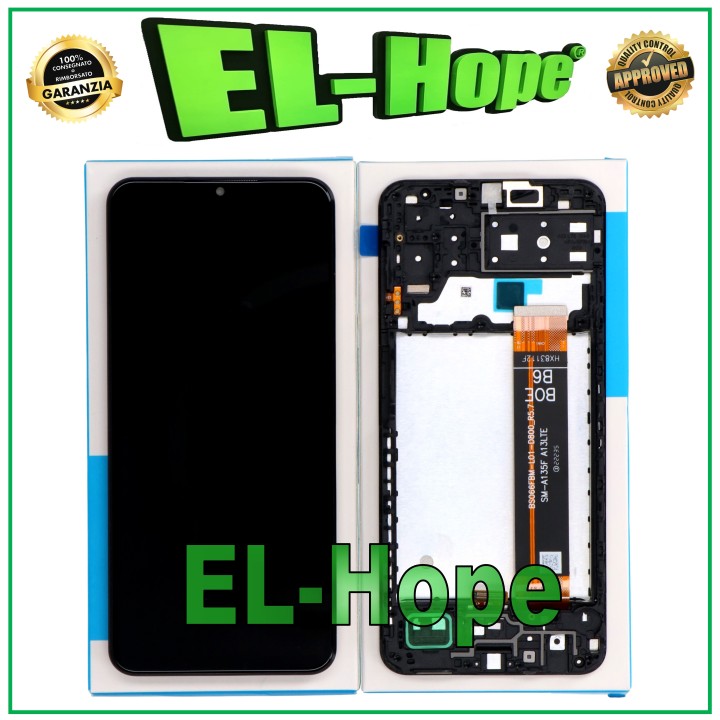 FRAME TOUCH DISPLAY EQUAL ORIGINAL SERVICE SAMSUNG A13 4G SM-A137 F FLAT BOE B6