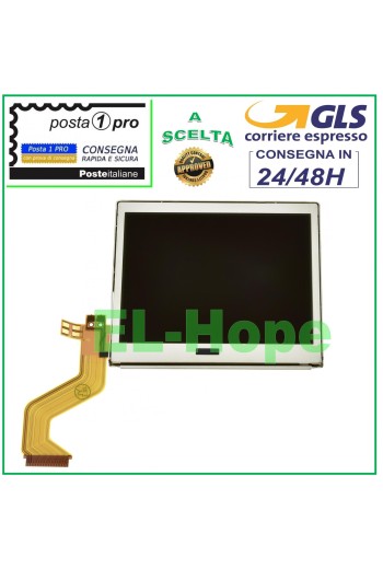 LCD DISPLAY TOP FOR NINTENDO NDS DS LITE NDSL MONITOR SCREEN PANEL