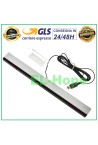 WIRED INFRARED MOTION SENSOR BAR FOR NINTENDO WII AND WII-U WITH CABLE