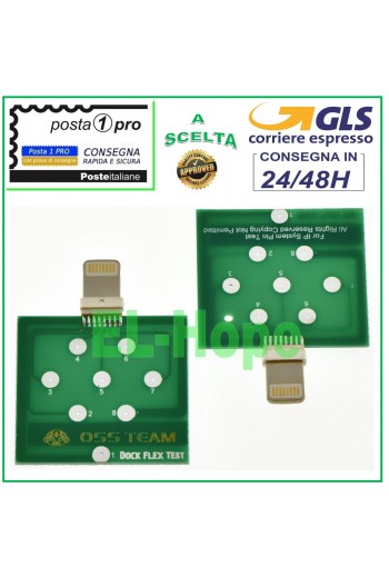 DOCK PCB TEST TESTER U2 TRISTAR FOR IPHONE 5 6 7 8 SE CS PLUS BATTERY CHARGING