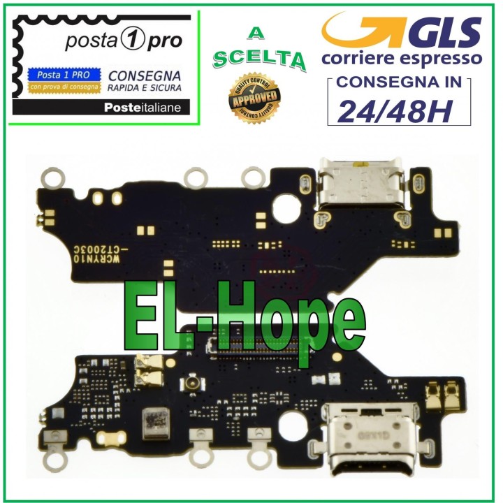 HUAWEI HONOR NOTE 10 CHARGING CONNECTOR MICROPHONE PCB DOCK CHARGING TYPE C