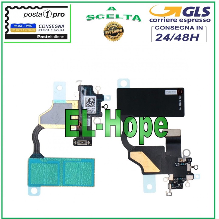 APPLE IPHONE 12 UPPER ANTENNA FLAT FLEX CABLE WIFI SIGNAL WIRELESS RECEPTION