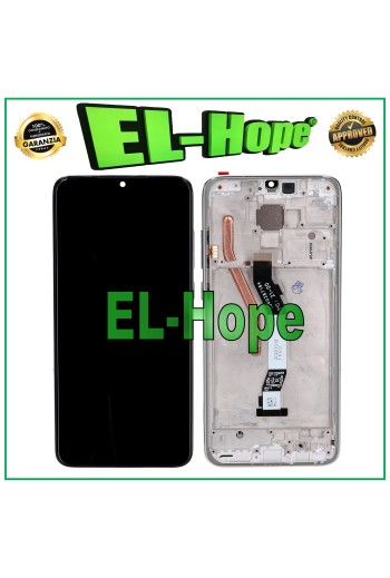 DISPLAY TOUCH LCD + FRAME FOR XIAOMI REDMI NOTE 8 PRO M1906G7G WHITE GLASS