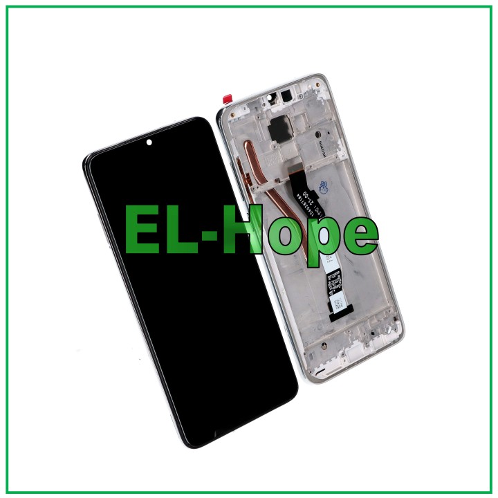 DISPLAY TOUCH LCD + FRAME FOR XIAOMI REDMI NOTE 8 PRO M1906G7G WHITE GLASS