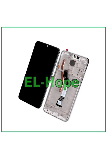 DISPLAY TOUCH LCD + FRAME FOR XIAOMI REDMI NOTE 8 PRO M1906G7G WHITE GLASS