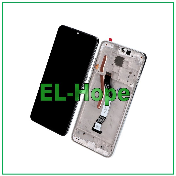 DISPLAY TOUCH LCD + FRAME FOR XIAOMI REDMI NOTE 8 PRO M1906G7G WHITE GLASS