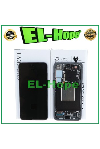 TOUCH DISPLAY + ORIGINAL LCD SAMSUNG GALAXY S24 5G 2024 SM-S921 ONYX BLACK
