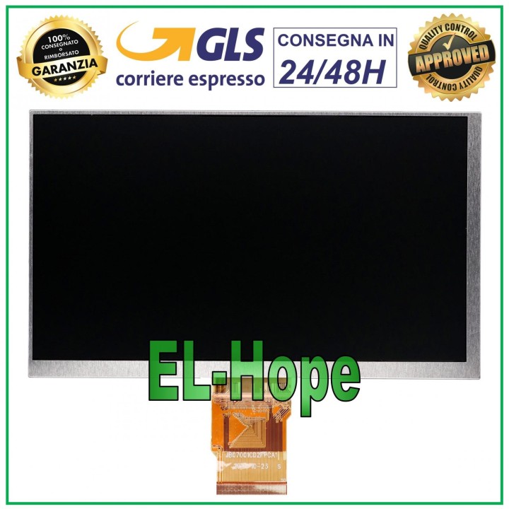 LCD DISPLAY MEDIACOM 720M M-MP720M 721M M-MP721M ORIGINAL MONITOR SCREEN 7.0