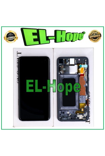 ORIGINAL LCD DISPLAY SAMSUNG GALAXY S10E SM-G970F TOUCH SCREEN PRISM BLACK BLACK