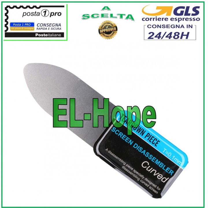 TOOL 0.1mm ULTRA THIN STEEL BLADE OPENING CURVED LCD DISPLAY SMARTPHONE