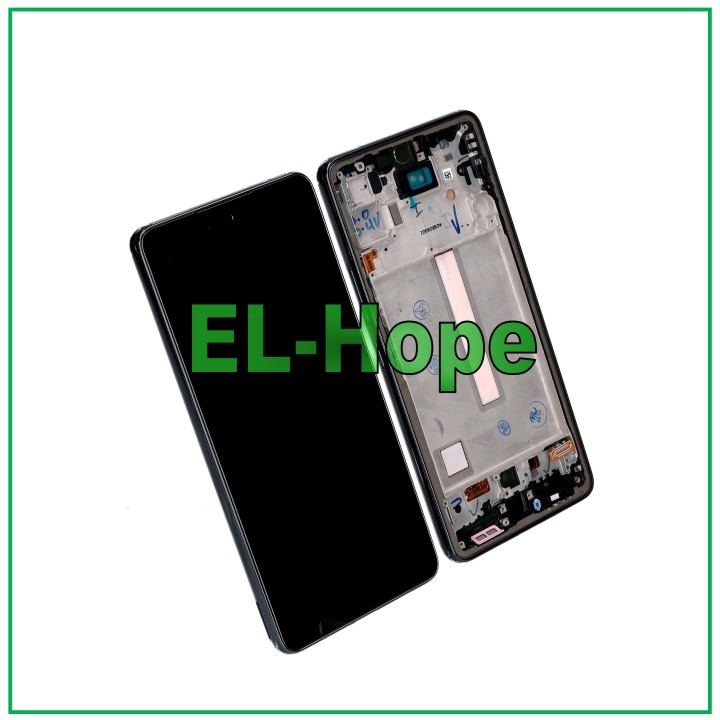 TFT LCD DISPLAY FOR SAMSUNG GALAXY A53 5G 2022 SM A536 A536B TOUCH FRAME BLACK