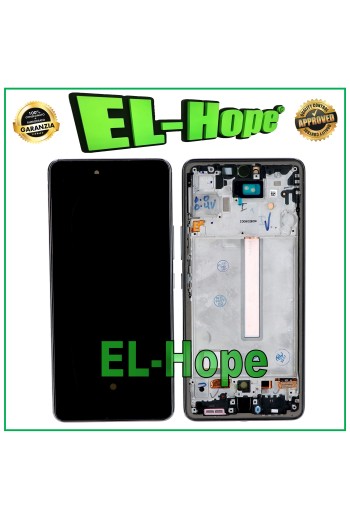 OLED LCD DISPLAY FOR SAMSUNG GALAXY A53 5G 2022 SM A536 A536B TOUCH FRAME BLACK