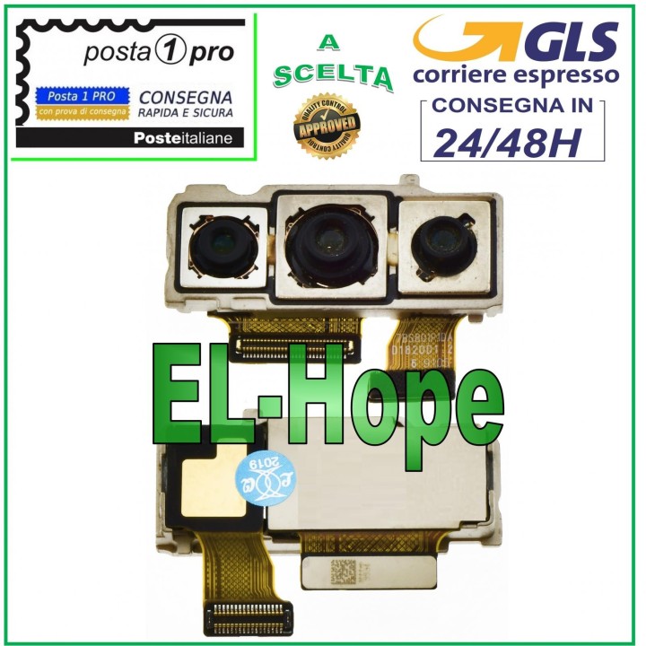 BACK CAMERA REAR FOR HUAWEI P20 PRO CLT-L09 L29 FLAT FLEX CAMERA MODULE