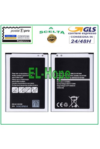 EB-BJ120CBE EB-BJ120CBEGWW BATTERY FOR SAMSUNG GALAXY J1 2016 SM-J120F 2050 mAh