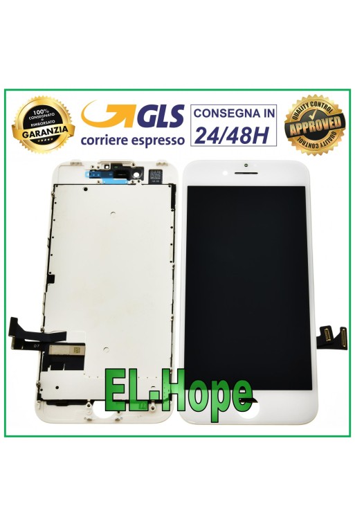 LCD DISPLAY FOR APPLE IPHONE 7 7G TOUCH SCREEN WHITE GLASS EQUAL TO ORIGINAL