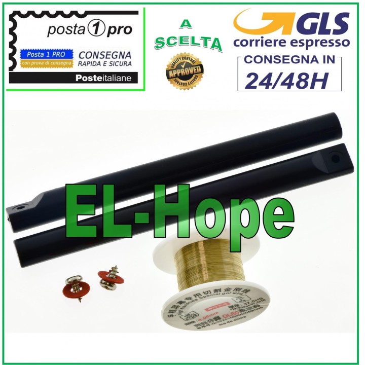 KIT WIRE SPOOL 0.06mm MOLYBDENUM + PAIR OF HANDLES SEPARATOR LCD TOUCH SCREEN SAMSUNG