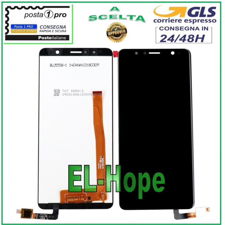 LCD DISPLAY FOR WIKO VIEW LITE TOUCH SCREEN GLASS SCREEN ASSEMBLED MONITOR