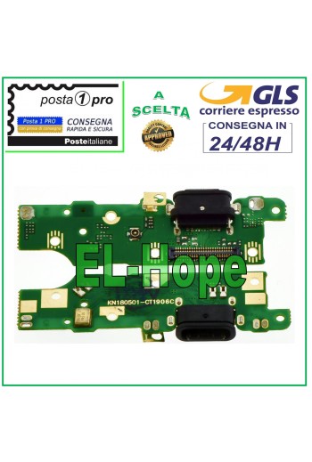 CHARGING CONNECTOR NOKIA 6.1 2018 2GEN TA-1054 MICROPHONE DOCK PCB TYPE C CHARGING
