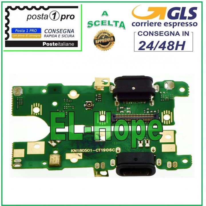 CHARGING CONNECTOR NOKIA 6.1 2018 2GEN TA-1054 MICROPHONE DOCK PCB TYPE C CHARGING