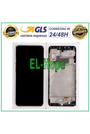 ORIGINAL FRAME LCD DISPLAY SAMSUNG GALAXY M22 2021 SM-M225 M225F TOUCH SCREEN
