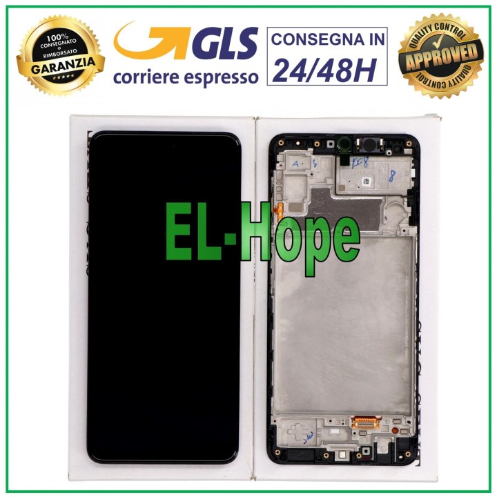 TOUCH FRAME LCD DISPLAY ORIGINAL SAMSUNG M22 2021 SM-M225 M225F GH82-26153A