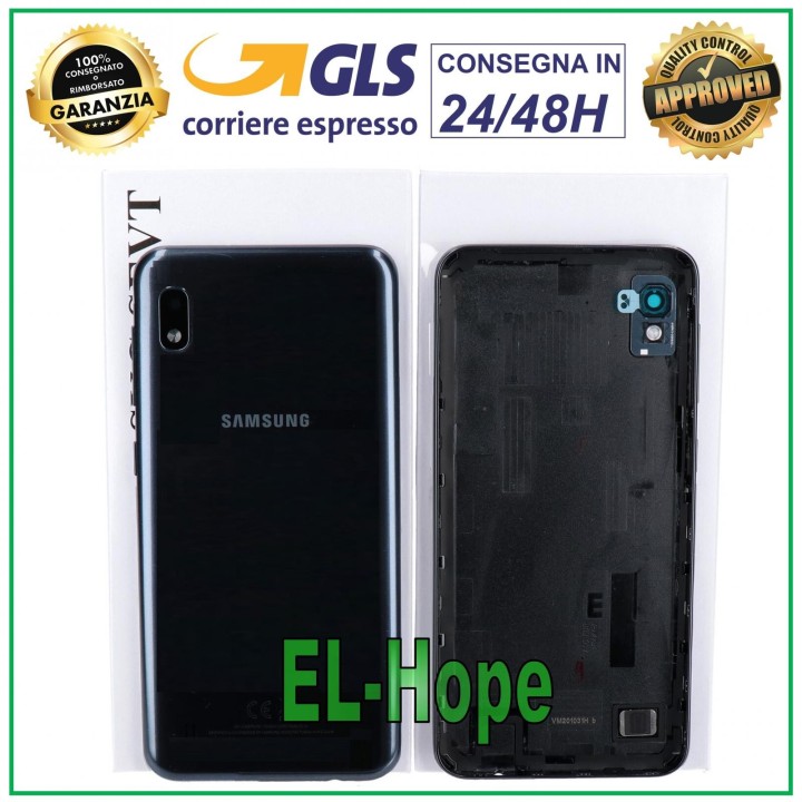 ORIGINAL SAMSUNG GALAXY A10 SM-A105 BATTERY COVER BLACK BACK COVER