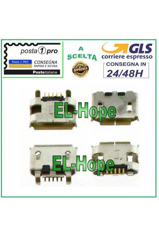 CHARGING CONNECTOR FOR CLEMENTONI TABLET CLEMPAD XL 8 1333 MICRO USB CHARGING