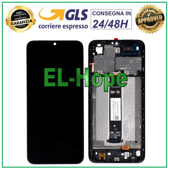 LCD DISPLAY + FRAME FOR XIAOMI REDMI A1 / A1+ (4G) 2022 220733SFG TOUCH SCREEN