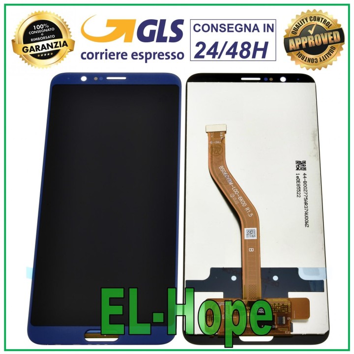 TOUCH SCREEN GLASS + LCD DISPLAY FOR HUAWEI HONOR VIEW 10 BKL-AL20 BKL-L09 BLUE