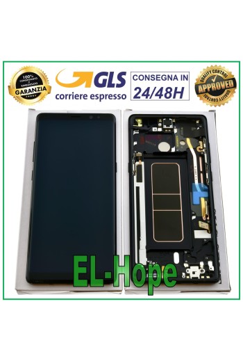 ORIGINAL LCD DISPLAY SAMSUNG GALAXY NOTE 8 SM-N950 SM-N950F TOUCH SCREEN BLACK