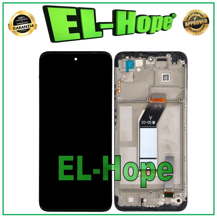 LCD DISPLAY + FRAME FOR XIAOMI REDMI 10 2022 22011119UY 21121119SG TOUCH SCREEN