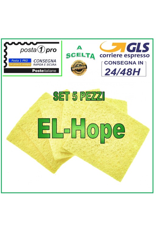 KIT 5 PIECES SPONGES SPONGE SPONGE FOR CLEANING SOLDERING IRON TIP STYLUS SOLDERING