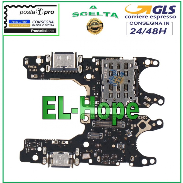 CHARGING CONNECTOR HUAWEI NOVA 9 NAM-AL00 LX9 MICROPHONE TYPE C CHARGING DOCK