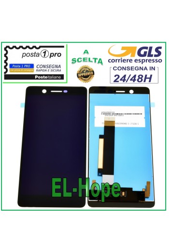 ASSEMBLED LCD DISPLAY FOR NOKIA 7 TA-1041 TOUCH SCREEN GLASS SCREEN 5.2 BLACK