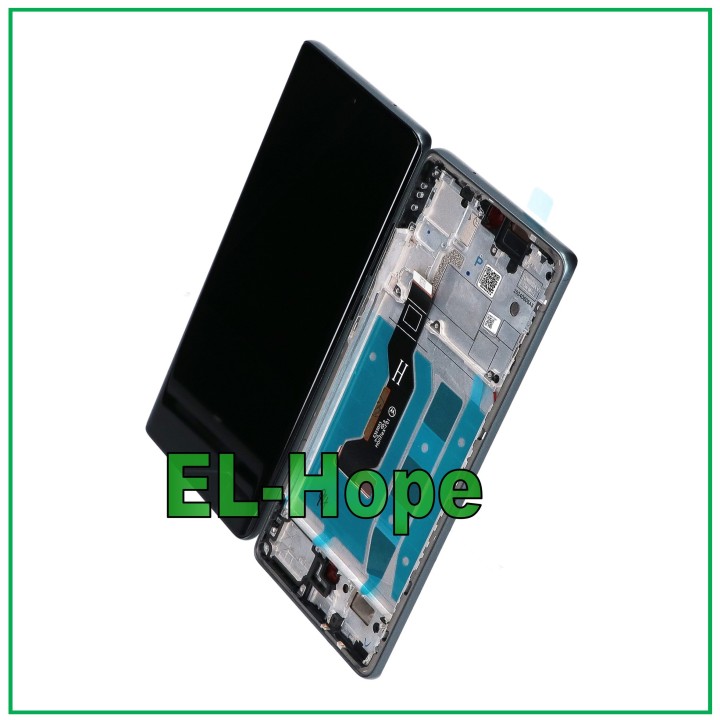 OLED DISPLAY FOR MOTOROLA MOTO G85 XT2427 LCD TOUCH SCREEN GLASS FRAME BLACK