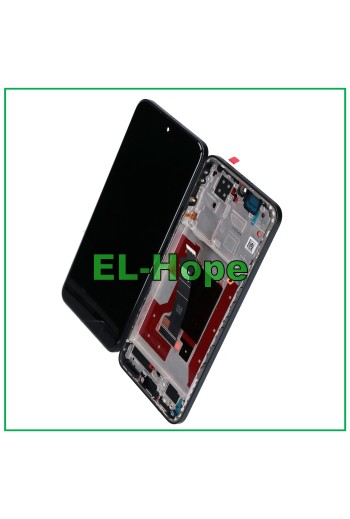 LCD DISPLAY OLED FRAME FOR HONOR 200 5G ELI-AN00 TOUCH SCREEN GLASS SCREEN BLACK