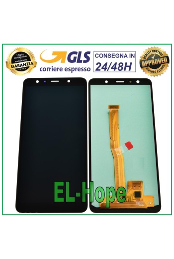 TFT LCD DISPLAY FOR SAMSUNG GALAXY A7 2018 SM-A750F TOUCH SCREEN BLACK GLASS
