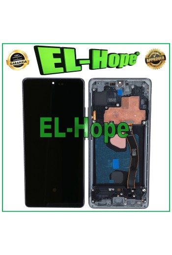 OLED LCD DISPLAY + FRAME FOR SAMSUNG GALAXY S10 LITE SM-G770 TOUCH BLACK GLASS