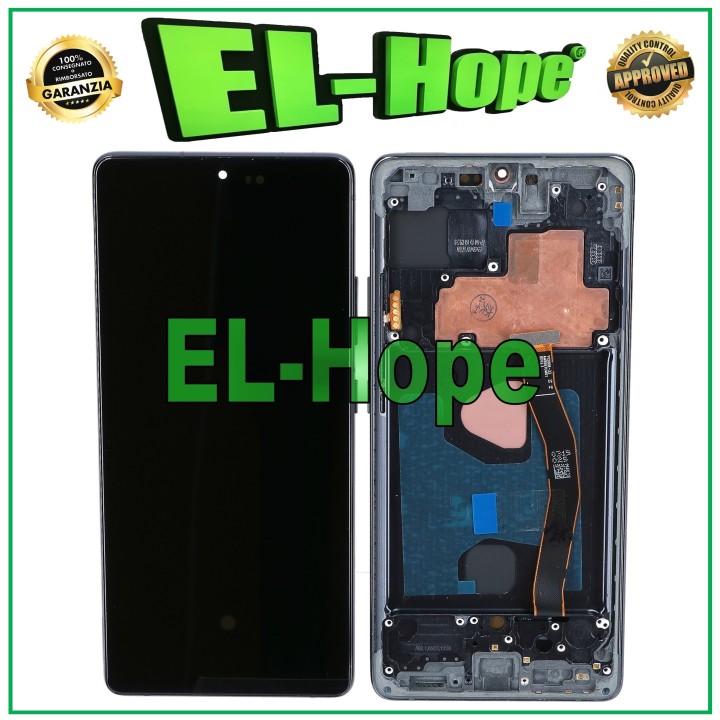 OLED LCD DISPLAY + FRAME FOR SAMSUNG GALAXY S10 LITE SM-G770 TOUCH BLACK GLASS